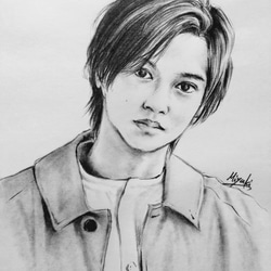 似顔絵 描きます！ イラスト  ハンドメイド アート 似顔絵描きます【ポストカードサイズ】(ペットも可) 絵画 実幸 通販