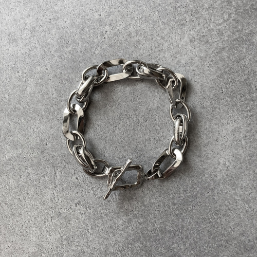 シルバーブレスレット シルバー925 12mm幅 ブレスレット RESHEM シルバーブレスレット シルバー925 12mm幅 ブレスレット RESHEM