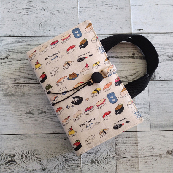 レビューブックカバー すしネコ 1枚目の画像