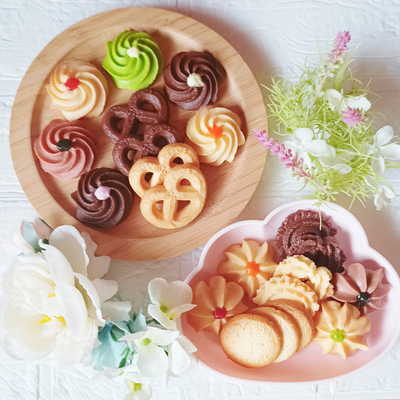 クッキー2枚 cookie 食品サンプル おもちゃ 玩具 おままごと