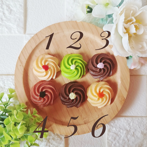 クッキー2枚 cookie 食品サンプル おもちゃ 玩具 おままごと 誕生日