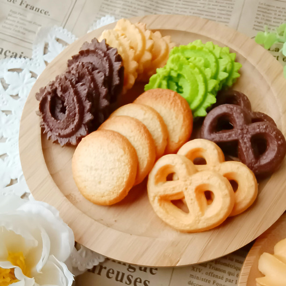 クッキー2枚  cookie 食品サンプル おもちゃ 玩具 おままごと 誕生日プレゼント 5枚目の画像