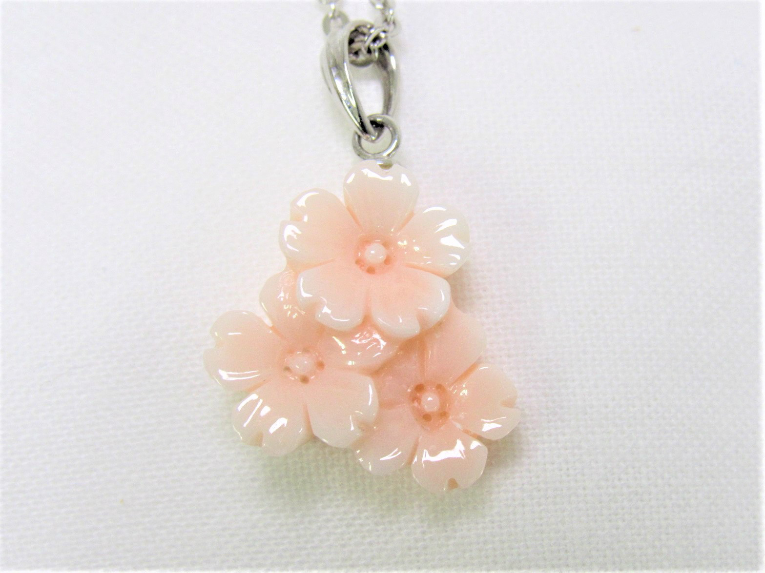 宝石珊瑚　さんご　レディース　アクセサリー ・ジュエリー　ネックレス・ペンダント　－01075