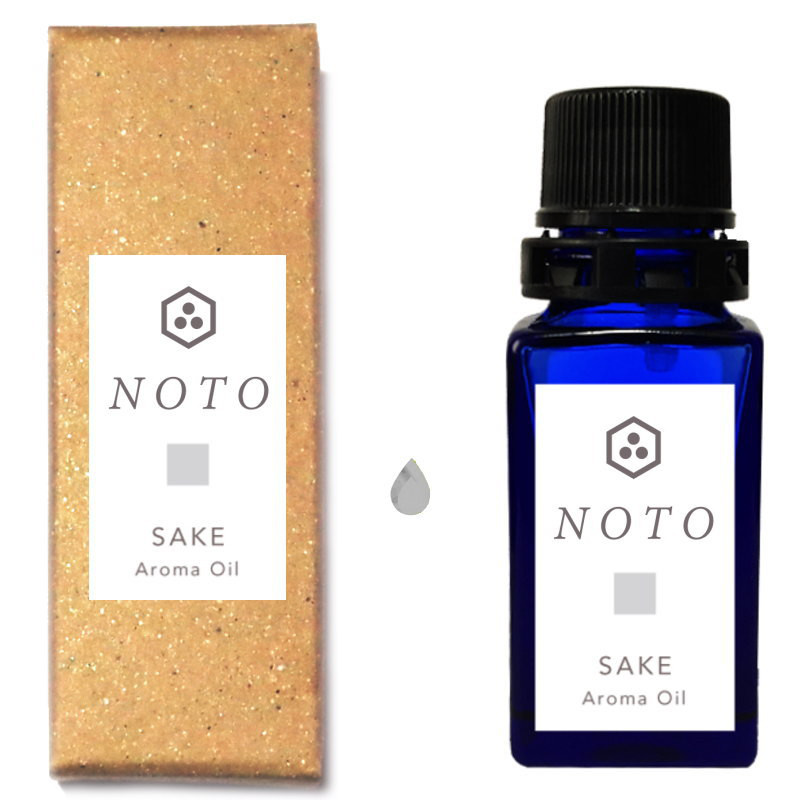 NOTO 日本酒オイル1０ml　米と麹を感じる日本酒の香りを忠実に調合 希少なお酒のフレグランスアロマオイル