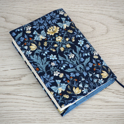 mina perhonen symphony ブックカバー ミナペルホネン の刺繍生地 A6