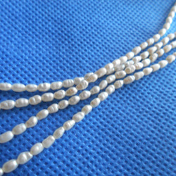 淡水真珠１連ロング５９センチ１本限定 2枚目の画像