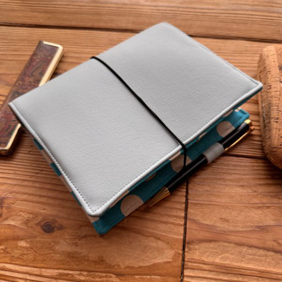 B6 サイズ システム手帳カバートラベラーズノートカバー手帳カバー合皮