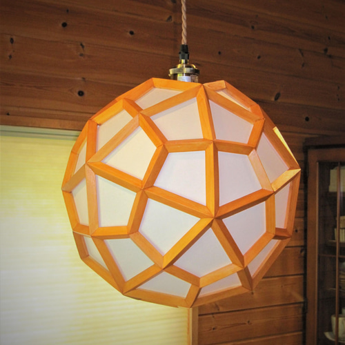 インテリア照明 光華 T60P-3 凧形60面体 ペンダントライト
