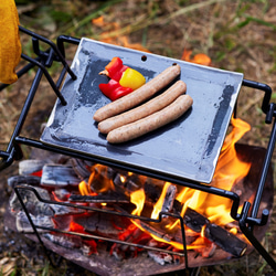 ソロキャンプ用、２段階調整可能アイアンロストル 7枚目の画像