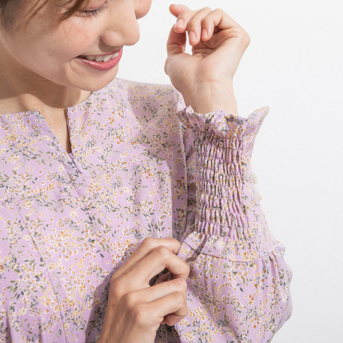 LILASIC ノースオブジェクト リラシク ロング丈 ワンピース 長袖