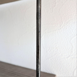 【即納＆送料無料】wood iron shelf 450*450*150〈ナチュラル色〉 2枚目の画像