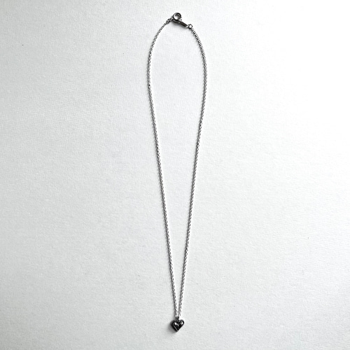 再販あり アンティークハート ネックレス シルバー925 チェーン45