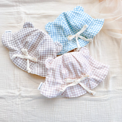 リバティ襟付きスタイ♡ リバティスタイ♡ リバティもくもくスタイ