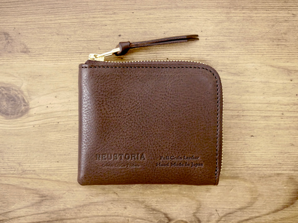 239ミドル　トラッカーウォレット　イタリアンレザーMARGOTダークブラウン 239ミドル トラッカーウォレット イタリアンレザーMARGOTダーク