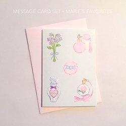 marie's favorite メッセージカードセット 1枚目の画像