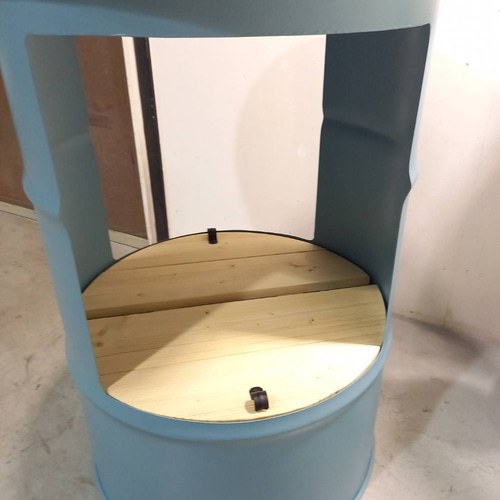 送料無料】ドラム缶 リメイク テーブル アメリカン インダストリアル