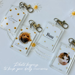 データフォルダにあるお写真で作成/ペット/記念/写真入りキーホルダー/フォトキーホルダー 4枚目の画像