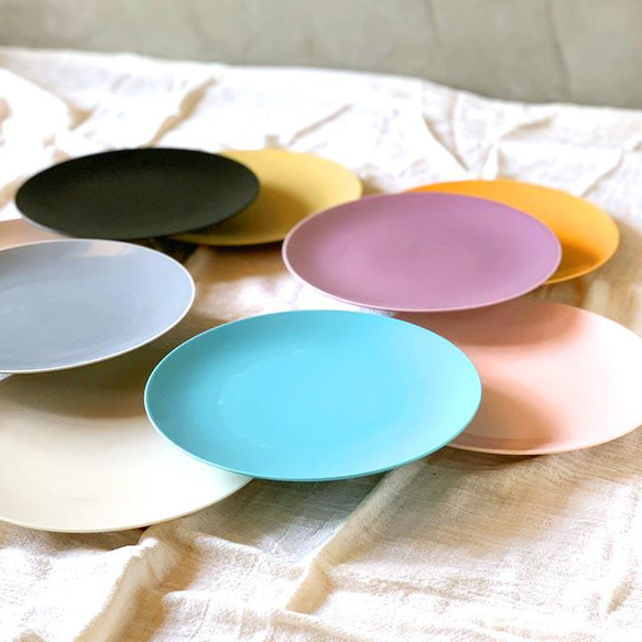 9color variation クレール カレー パスタ サラダプレート 23.5cm 9color/r141 15枚目の画像