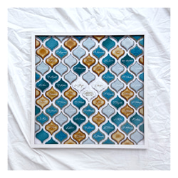 席札で作る結婚証明書　ランタンタイル　コラベルタイル　席札　 20枚目の画像