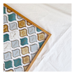 席札で作る結婚証明書　ランタンタイル　コラベルタイル　席札　 4枚目の画像