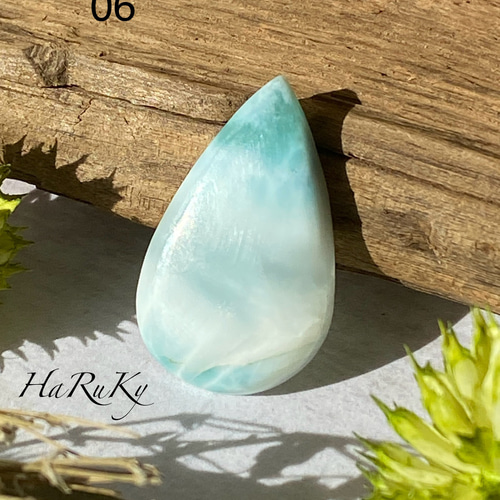 ハイクオリティ　ラリマールース　8 ネックレス　天然石 ハイクオリティ ラリマールース 8 ネックレス 天然石 ラリマー