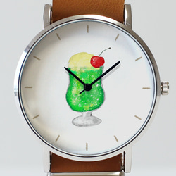 クリームソーダの腕時計 2枚目の画像