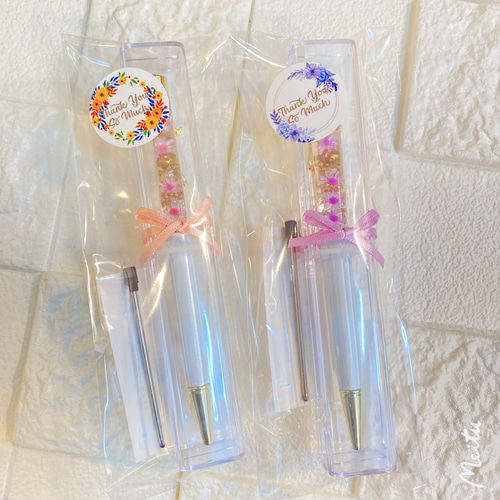 ✿.*お名前入れ可⭐︎ギフトに✿.*・ハーバリウムボールペン〜替え芯1 