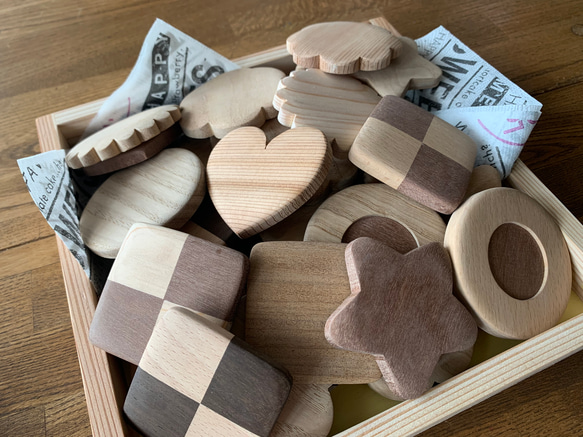 おままごとクッキー　木のおもちゃ 3枚目の画像