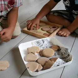 おままごとクッキー　木のおもちゃ 2枚目の画像