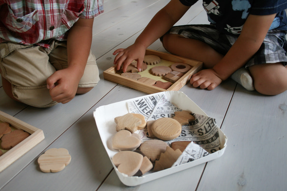 おままごとクッキー　木のおもちゃ 2枚目の画像