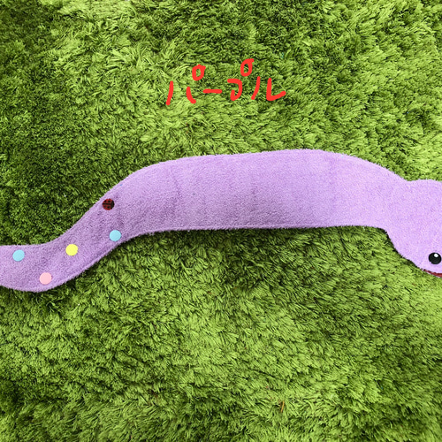 送料込み ネッククーラー ヘビ（グリーン、水色、ピンク） スカーフ