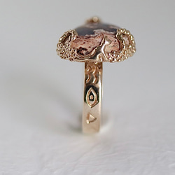 K10エジプト風ネコリング 指輪・リング アトリエちぃぷぅ 通販