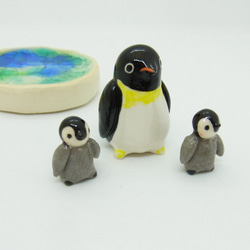再販・まめ皇帝ペンギンの親子 7枚目の画像