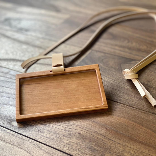木のネームカードホルダー パスケース・定期入れ tf-design 通販