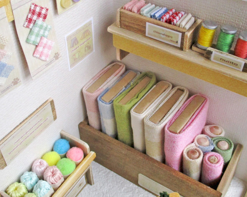 アンティークミニチュア手芸屋さん ミニチュアドールショップの手芸屋さん - 薔薇と天使のアンティーク