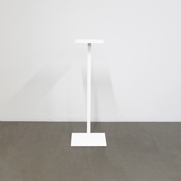 スリムテーブル 四角形 白】加湿器スタンド フラワースタンド