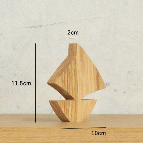 ヨット オブジェ｜木製 船 ナチュラル 夏 西海岸 インテリア 無垢材 海