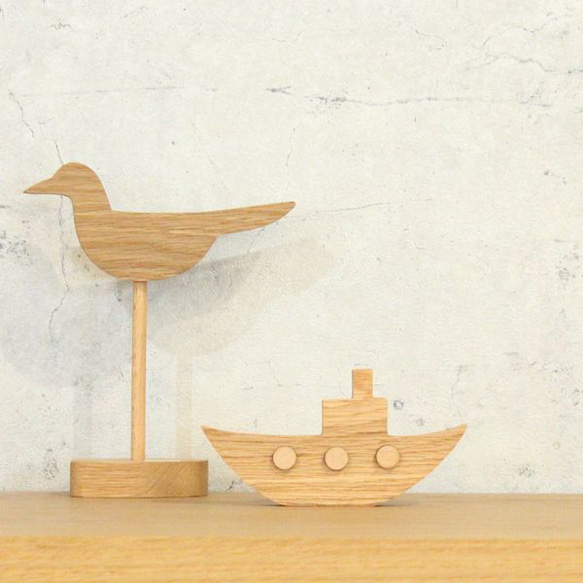 【送料無料】船 オブジェ 木製 無垢材 ふね 置物 ビーチ マリン 海 夏 サマー 西海岸 サーフ ハワイ 6枚目の画像