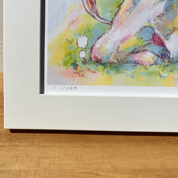 母性牛　【複製画・額付き】 3枚目の画像