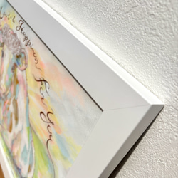 母性牛　【複製画・額付き】 5枚目の画像