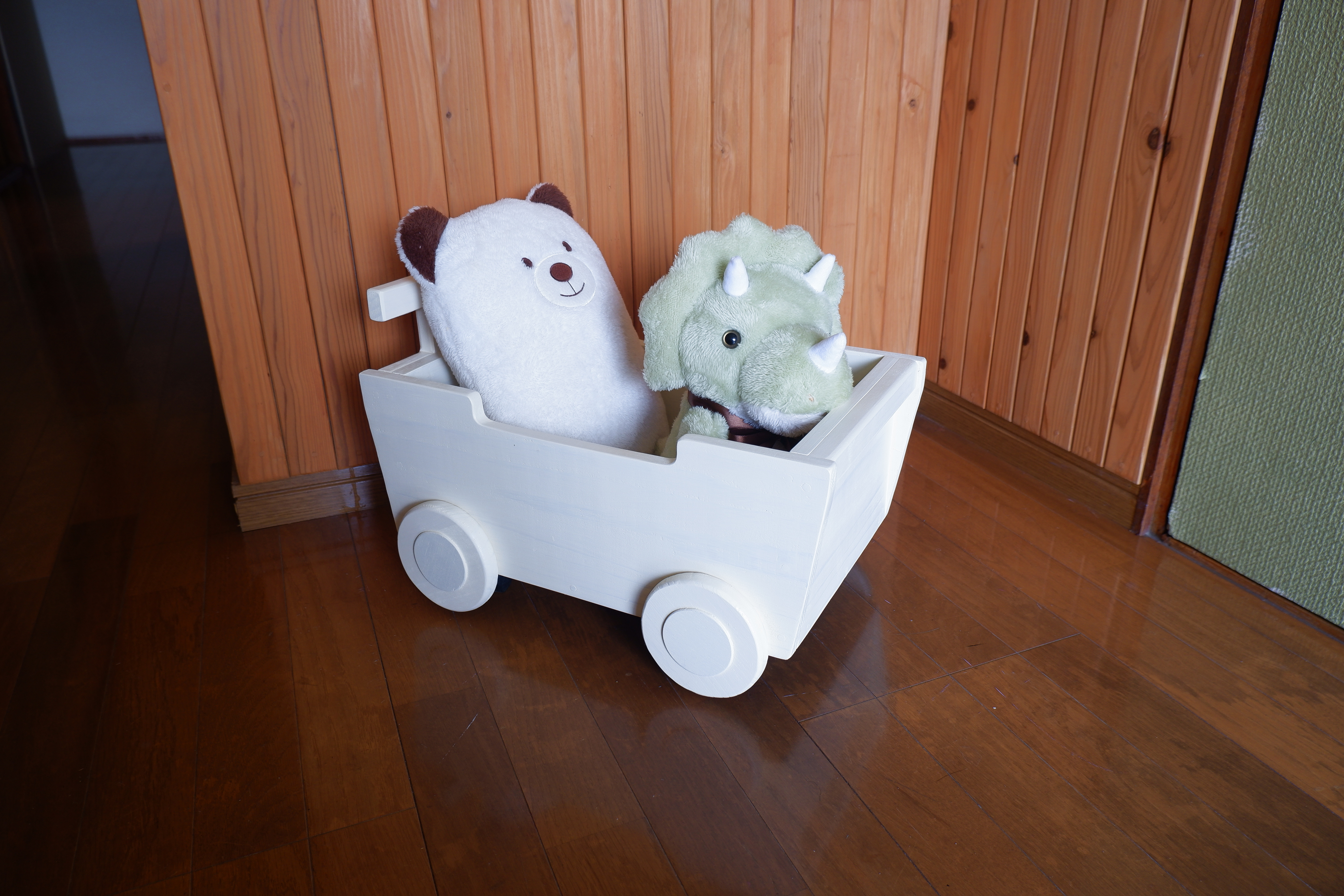 わんわんワゴン　キャスター付き　オリジナルデザイン