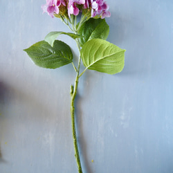 【リアル造花】選べる2色ブルーとピンクの紫陽花1本売り 5枚目の画像