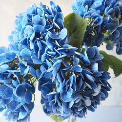 【リアル造花】選べる2色ブルーとピンクの紫陽花1本売り 7枚目の画像