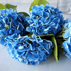 【リアル造花】選べる2色ブルーとピンクの紫陽花1本売り 9枚目の画像