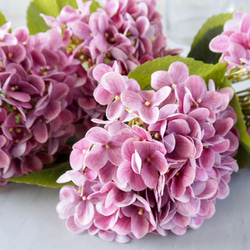 【リアル造花】選べる2色ブルーとピンクの紫陽花1本売り 10枚目の画像