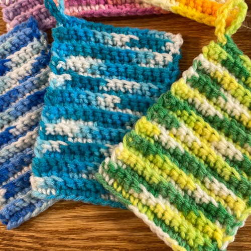 アクリルたわし6枚セット/マーブル＊送料込み その他キッチン小物 aoi