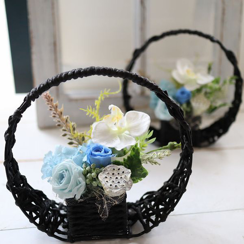 お供え アレンジメント 直送可能 プリザーブド 枯れないお花 ご仏前 仏  