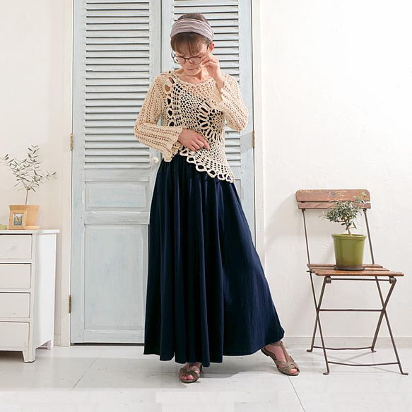 畢業季清倉大拍賣 * 四種長度可選 * 已售出超過1500件 [自由調節裙擺] 舒適款 * 青色/海軍藍 第10張的照片