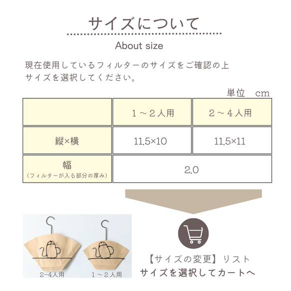 コーヒーフィルターホルダーA 10枚目の画像