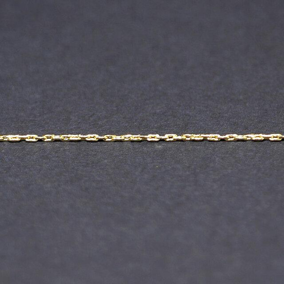 [匯總折扣對象產品] [5M] 寬度約 0.7mm / 線徑約 0.5mm 金黃銅鏈 NF / UCG51 第5張的照片
